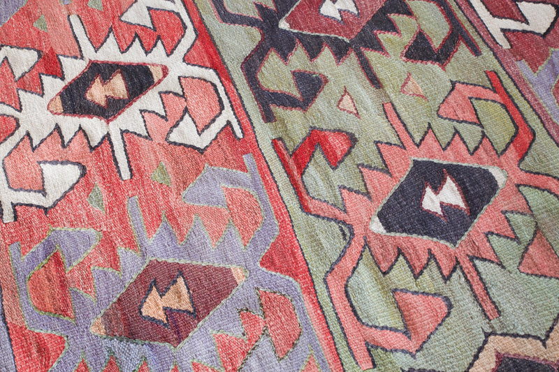old rug, antique rug, earthy colors, faded colors, Turkish rug, vintage rug, flat weave, kilim rug, large area rug, square rug, Wild Shaman, Portland, Oregon, rug store, rug shop, local shop, natural colors