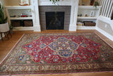 Vintage Kayseri Bunyan Carpet 6.7x9.9ft