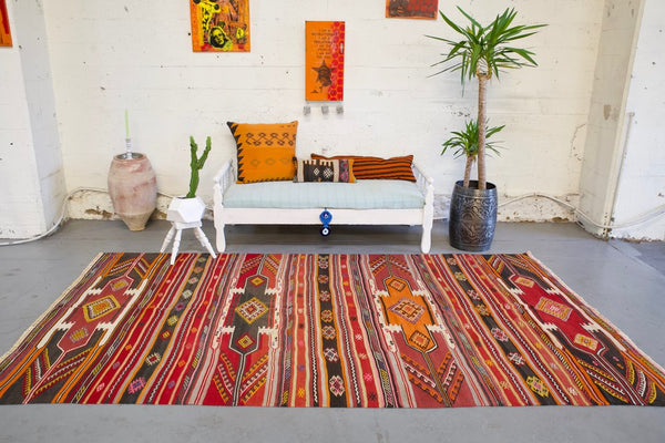 Old Sivas Kilim 5.10ftx10.3ft