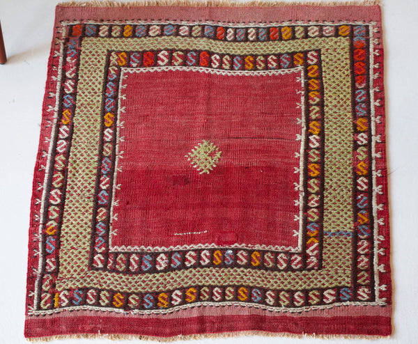 pile rug, Turkish rug, vintage rug, portland, rug shop, bright colors, wild shaman, area rug, red rug, mini rug, bold color, Portland, Oregon, rug store, rug shop, local shop, flat weave, kilim rug