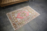 Vintage Anatolian Kirsehir Rug inspired by the Transylvanian Style 3.5x5.2ft