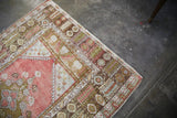 Vintage Anatolian Kirsehir Rug inspired by the Transylvanian Style 3.5x5.2ft