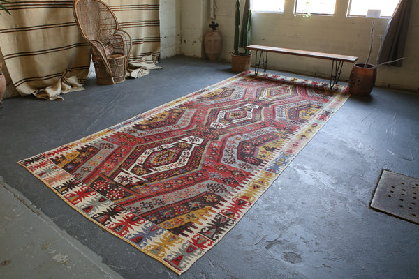 Old Adana Kilim 6.5ftx14.8ft