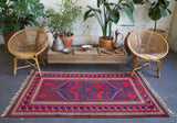 pile rug, Turkish rug, vintage rug, portland, rug shop, bright colors, wild shaman, soft rug, bold color, Portland, Oregon, rug store, rug shop, local shop