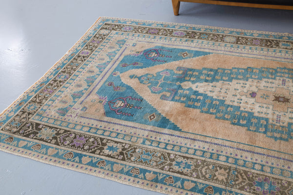 pile rug, Turkish rug, vintage rug, portland, rug shop, faded colors, wild shaman, soft rug, bold color, Portland, Oregon, rug store, rug shop, local shop