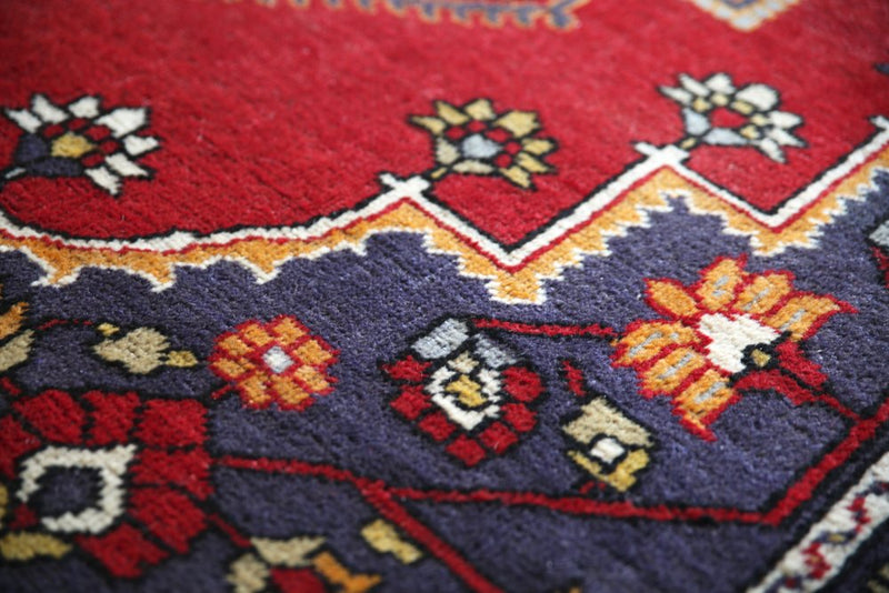 Vintage Taspinar Turkish rug 6.8x12.2ft