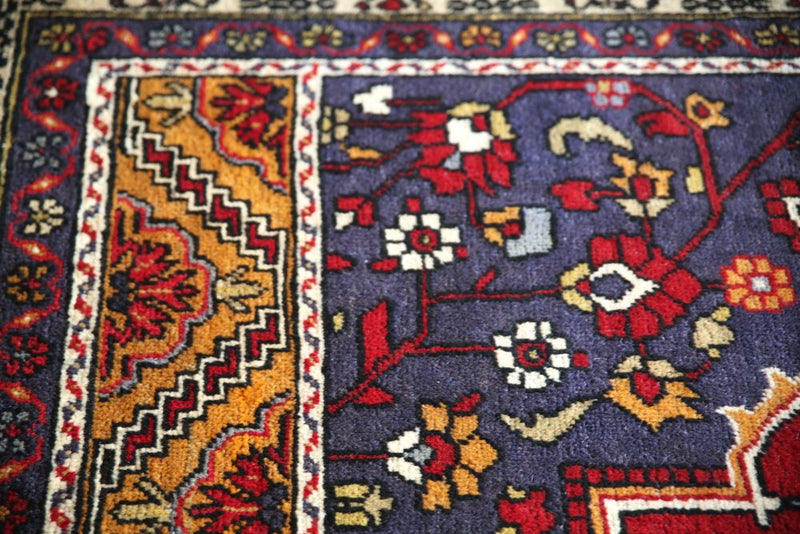 Vintage Taspinar Turkish rug 6.8x12.2ft