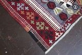 Old Konya Obruk Kilim 4.9ftx7.1ft