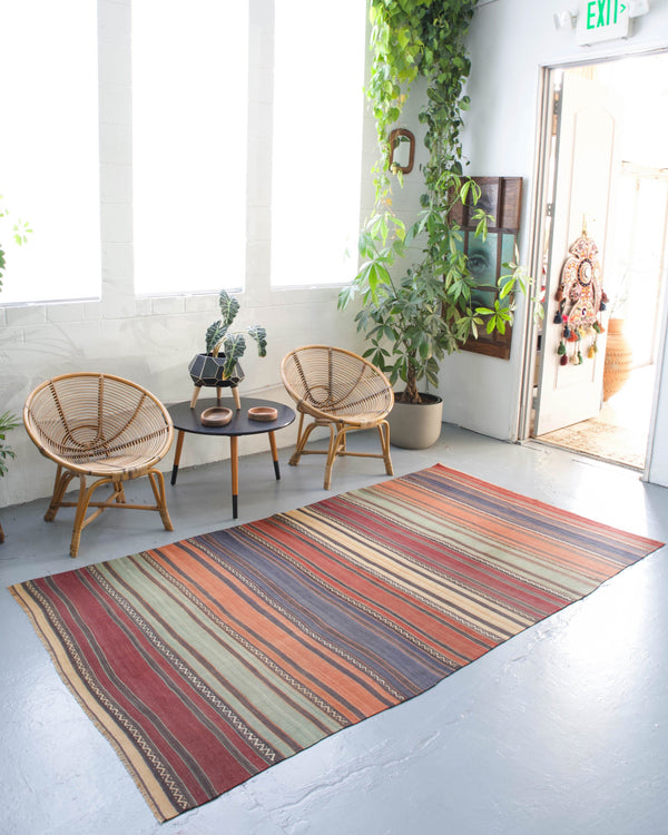 old rug, antique rug, Turkish rug, Portland, Oregon, rug store, rug shop, local shop, bright colors, wild shaman, large rug, area rug, red rug, bold color, burgundy, dark red, flat weave, kilim rug