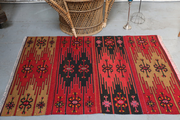 Old Sivas Kilim 3ftx4.6ft