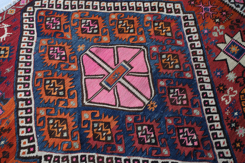 Old Van Kilim 5.9ftx13.5ft