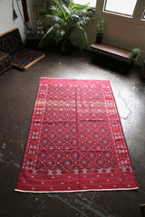 Vintage Yomut Turkmen Kilim 5.3x7.9ft