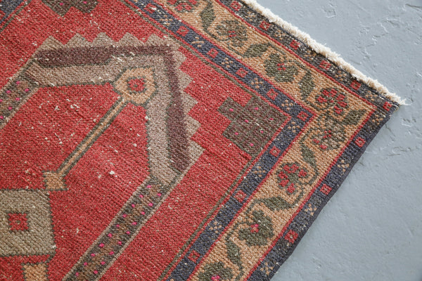 Vintage Mini Turkish Rug 2.5ftx4ft