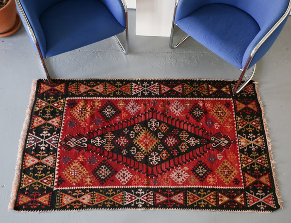 Old Anatolian Kilim, Turkish kilims, Wild Shaman Rug Store