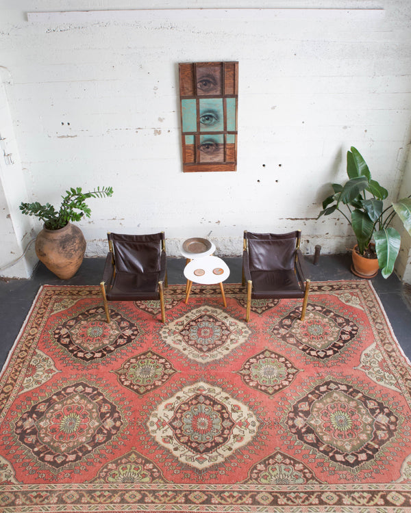 old rug, antique rug, earthy colors, faded colors, Turkish rug, vintage rug, soft rug, Portland, Oregon, rug store, rug shop, local shop