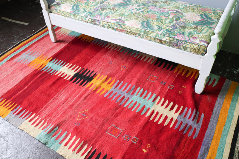 Old Bodrum Kilim Rug