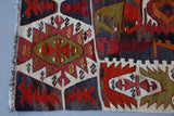 red, nigde kilim, old kilim rug, antique rugs, turkish rug, portland rug store, flat weave, large area rug