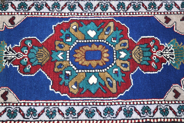 Vintage Mini Turkish Rug 1.9ftx4ft