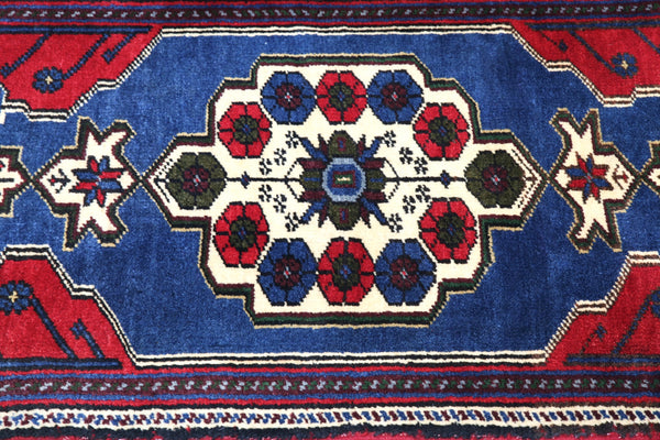 Vintage Mini Turkish Rug 1.9ftx3.9ft