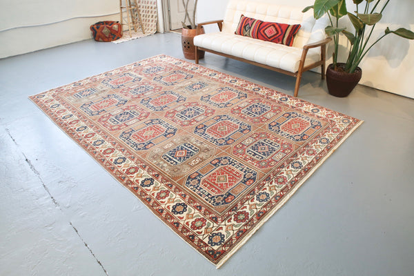 Old Kayseri "Holbein" Rug 6.5ftx9.7ft