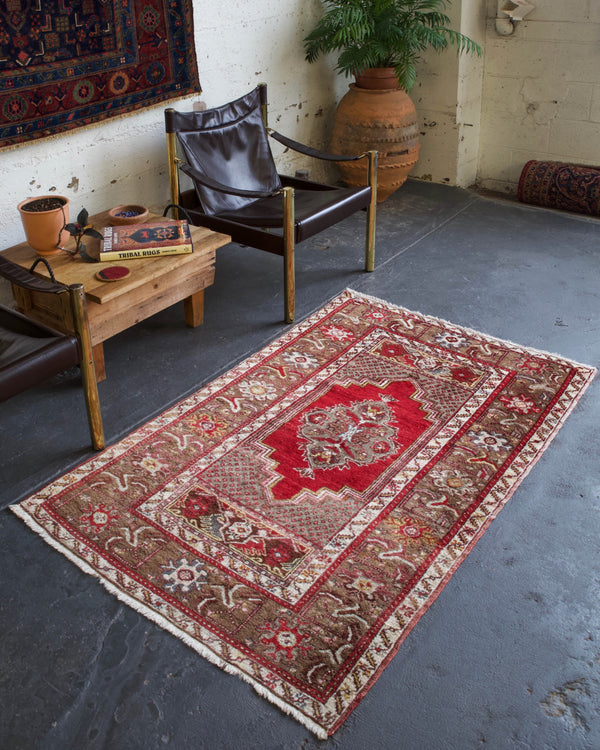 old rug, antique rug, earthy colors, faded colors, Turkish rug, vintage rug, soft rug, Portland, Oregon, rug store, rug shop, local shop, pile rug