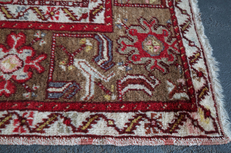 old rug, antique rug, earthy colors, faded colors, Turkish rug, vintage rug, soft rug, Portland, Oregon, rug store, rug shop, local shop, pile rug