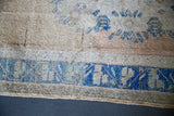 Vintage Southern Anatolian Faded Turkish rug 3.7ftx7ft
