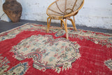 pile rug, Turkish rug, vintage rug, portland, rug shop, bright colors, distressed rug, wild shaman, worn out, bold color, Portland, Oregon, rug store, rug shop, local shop