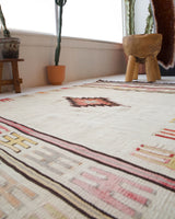 Semi-Antique Cappadocian Itea Kilim Rug 3'5"x4'10"