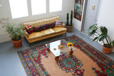large area rug, kilim rug, flat weave, turkish rug, turkic rug, portland rug store, orange