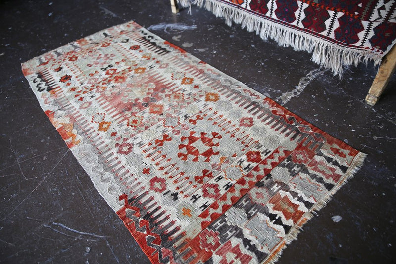 Old Kayseri Kilim 3.1ftx6.8ft