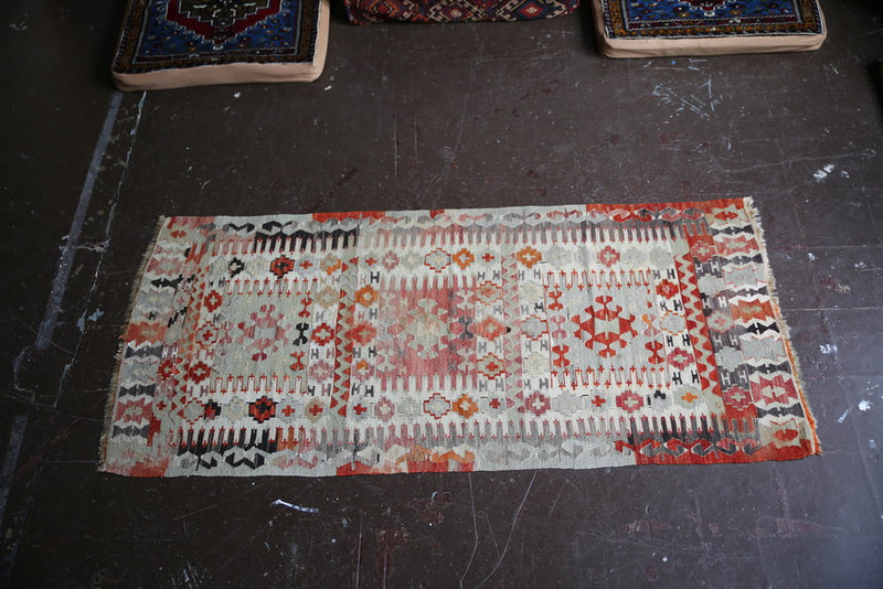 Old Kayseri Kilim 3.1ftx6.8ft