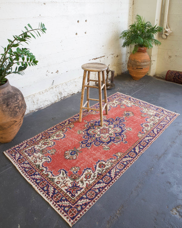 old rug, antique rug, earthy colors, faded colors, Turkish rug, vintage rug, worn out rug, distressed rug, Portland, Oregon, rug store, rug shop, local shop, pile rug