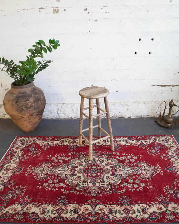  pile rug, Turkish rug, vintage rug, portland, rug shop, bright colors, wild shaman, worn out rug, distressed rug, bold color, Portland, Oregon, rug store, rug shop, local shop