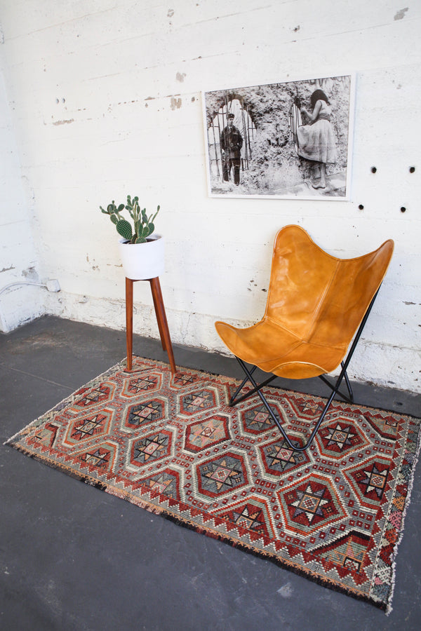 flat weave, hallway runner, runner rug, old rug, antique rug, earthy colors, faded colors, Turkish rug, vintage rug, soft rug, Portland, Oregon, rug store, rug shop, local shop