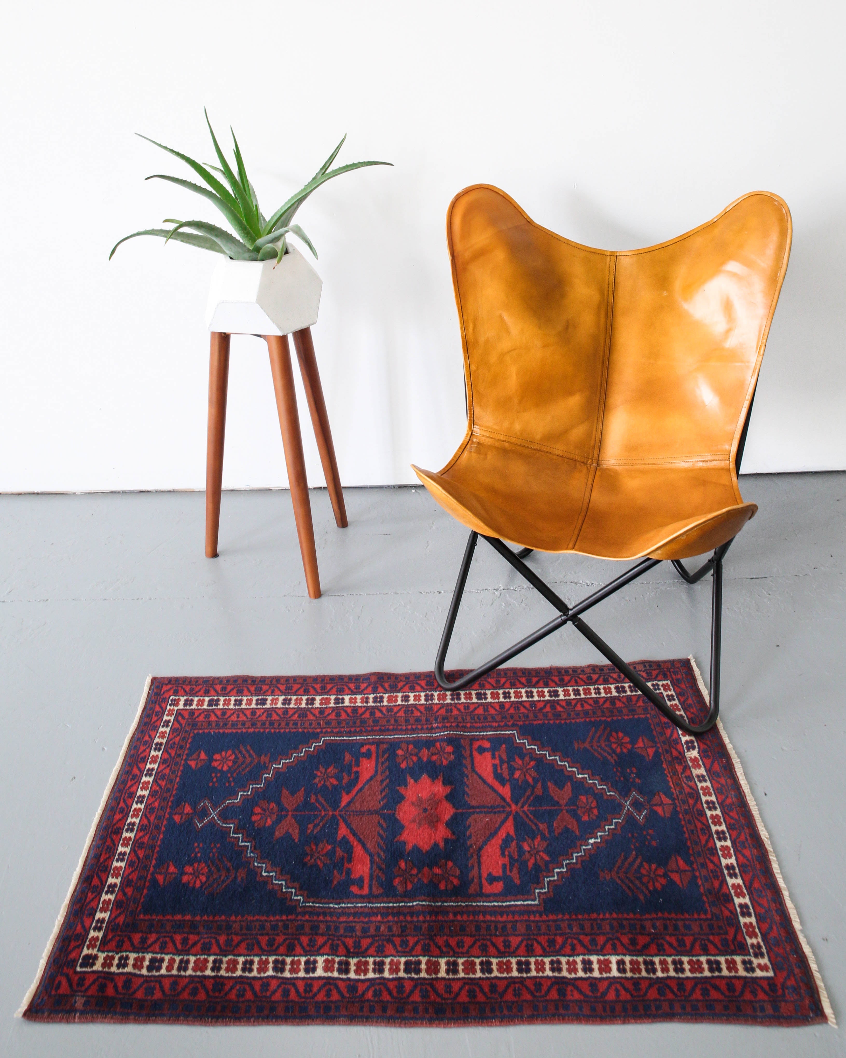 Vintage Mini Turkish Rug