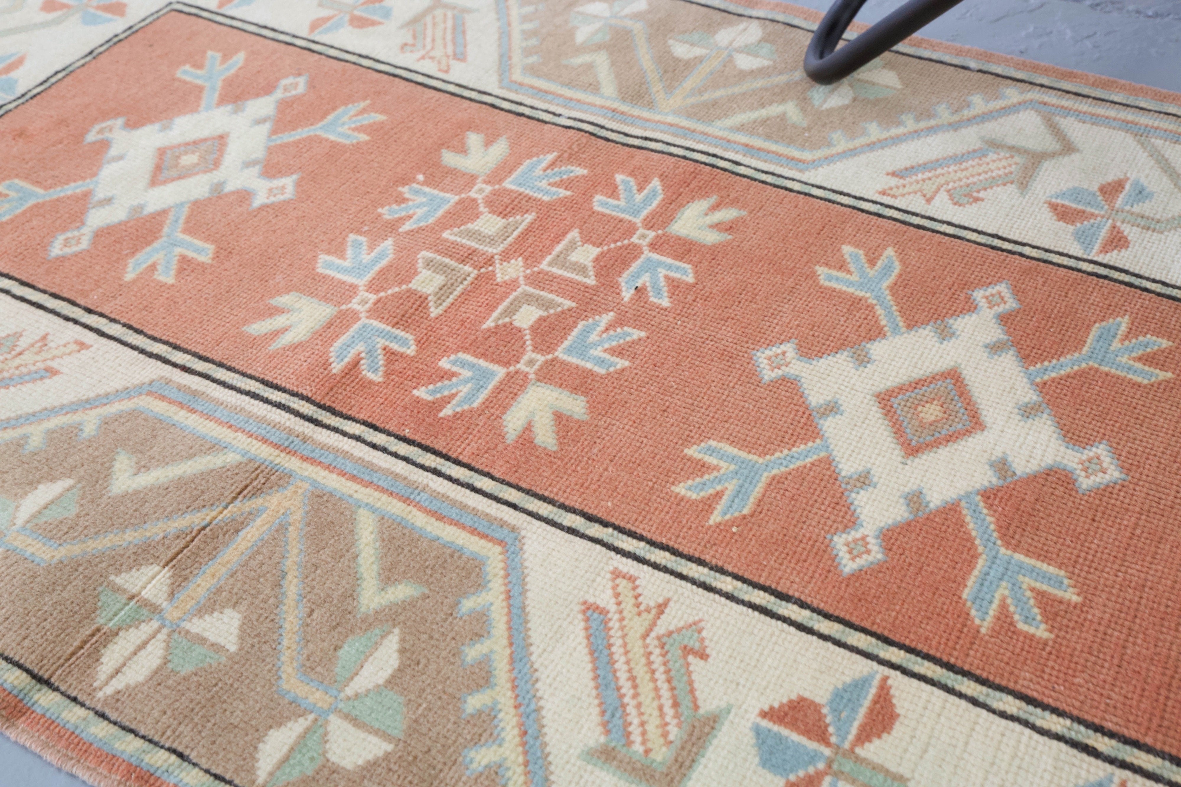 Vintage Mini Turkish Rug