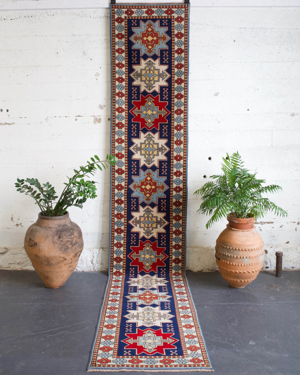 pile rug runner, Turkish rug, vintage rug, portland, rug shop, bright colors, wild shaman, runner rug, bold color, Portland, Oregon, rug store, rug shop, local shop, hallway runner, skinny runner