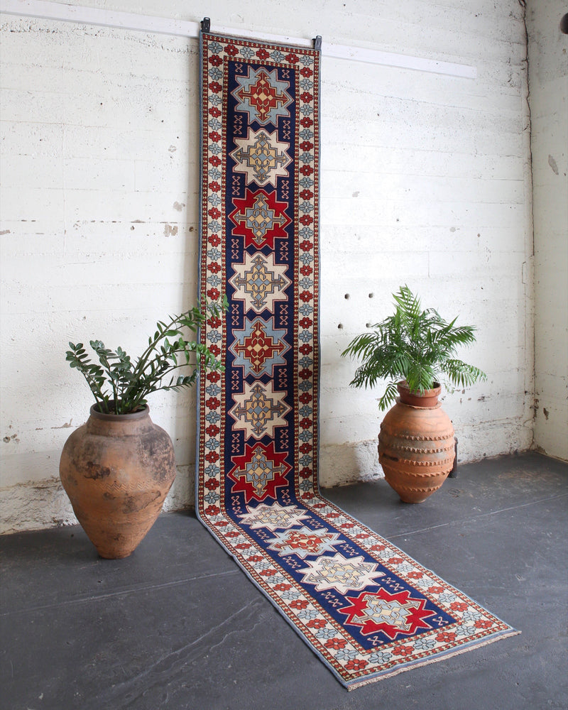 pile rug runner, Turkish rug, vintage rug, portland, rug shop, bright colors, wild shaman, runner rug, bold color, Portland, Oregon, rug store, rug shop, local shop, hallway runner, skinny runner