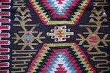 Old Ushak Esme Kilim 6ftx10.7ft