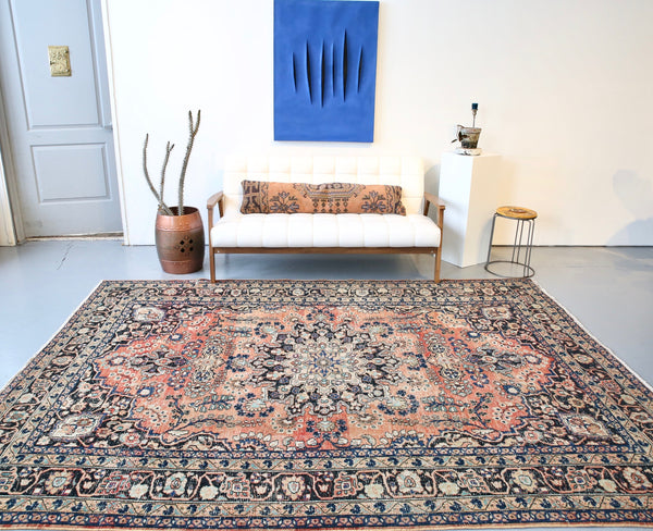 Old Anatolian Carpet 7ftx10ft