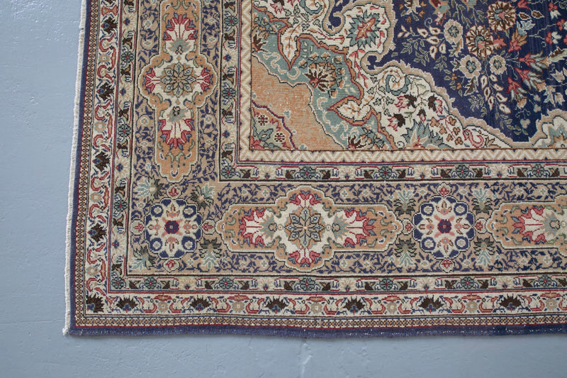 Vintage Turkish Konya Ladik Rug 8'3"x11'7"