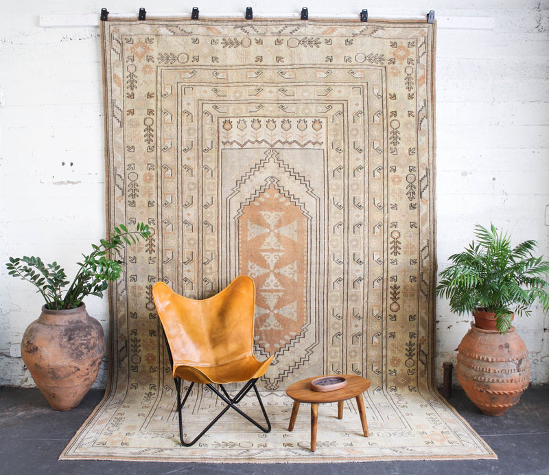 old rug, antique rug, earthy colors, faded colors, Turkish rug, vintage rug, soft rug, Portland, Oregon, rug store, rug shop, local shop