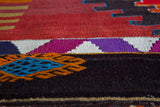 Vintage Turkish Sivas Kilim Rug 7'x14'4"