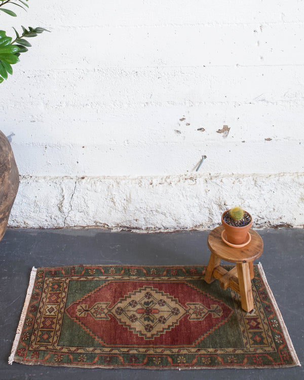 old rug, antique rug, earthy colors, faded colors, turkish rug, vintage rug, flat weave, mini rug, pile rug, Wild Shaman, Portland, Oregon, rug store, rug shop, local shop, kilim rug