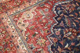 Old Persian Rug 6ftx8ft