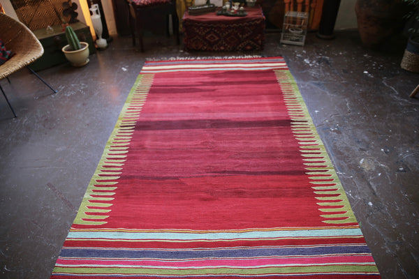 Vintage Bodrum Bos Kilim 4.10x8ft