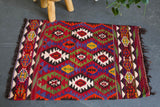 pile rug, Turkish rug, vintage rug, portland, rug shop, bright colors, wild shaman, area rug, red rug, mini rug, bold color, Portland, Oregon, rug store, rug shop, local shop, flat weave, kilim rug